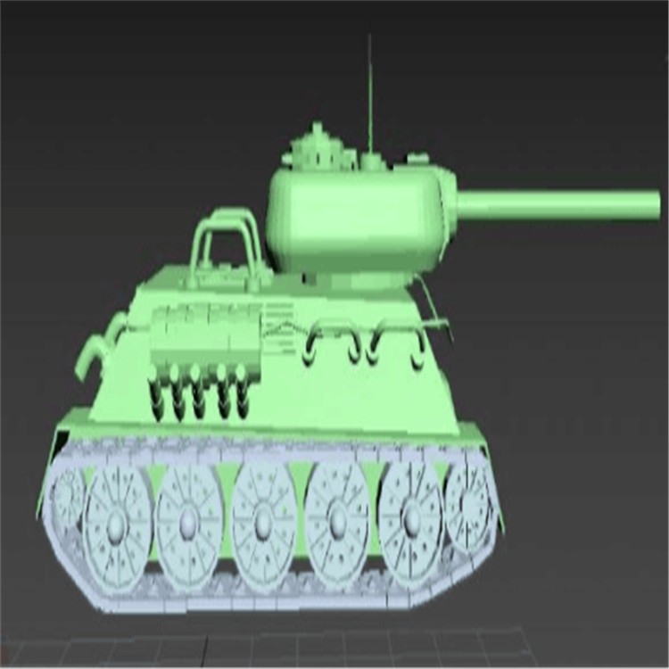 龙湖充气军用坦克模型